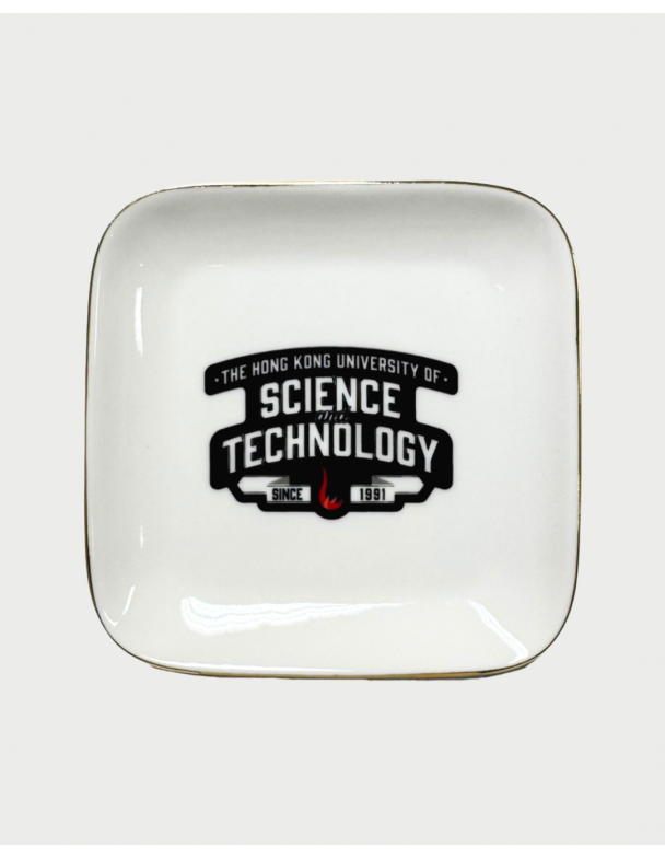 HKUST New Typography Ceramic Plate